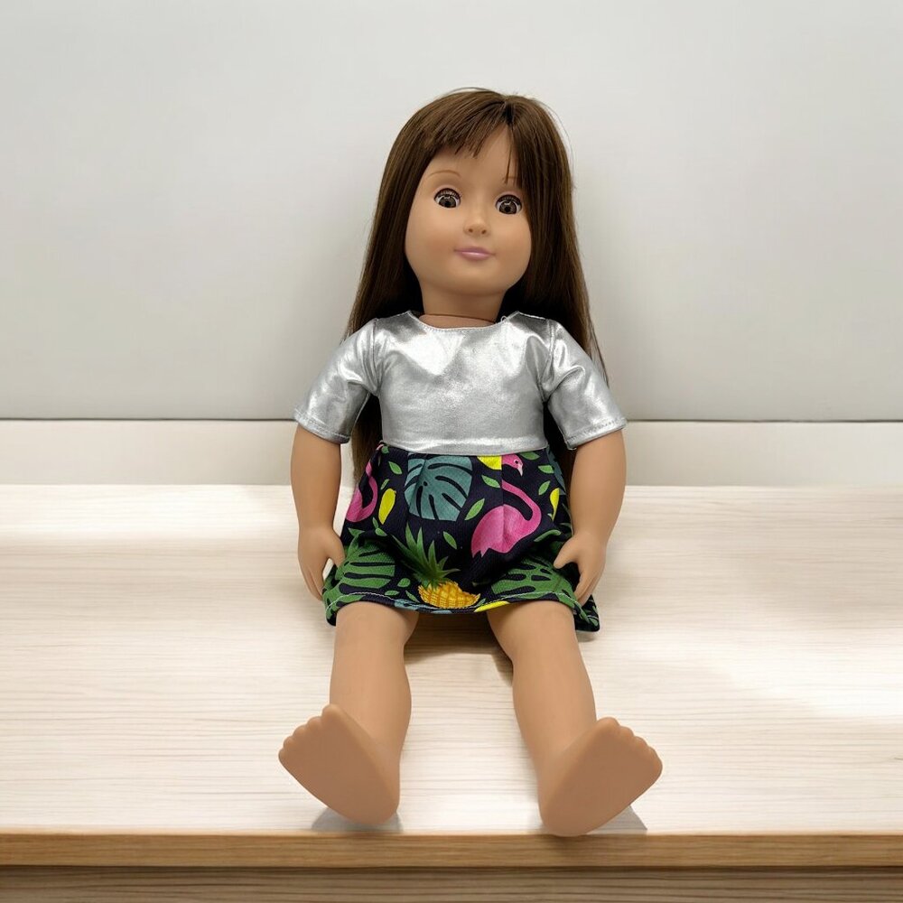 Vintage Our Generation H1800-02 Doll - Brown Hair - Brown Eyes